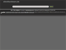 Tablet Screenshot of forum.silenthardware.de
